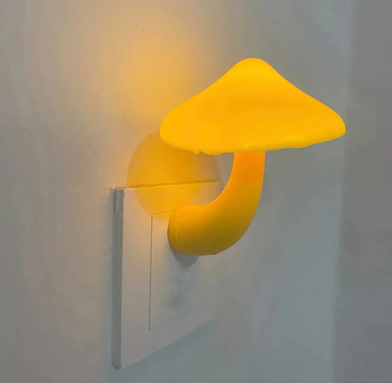 MUSHROOM WALL LIGHT — a warm ambient night light for cozy modern interiors
